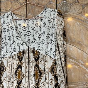 🌿🪴 Free People Bohemian Printed Tunic 🌿🪴